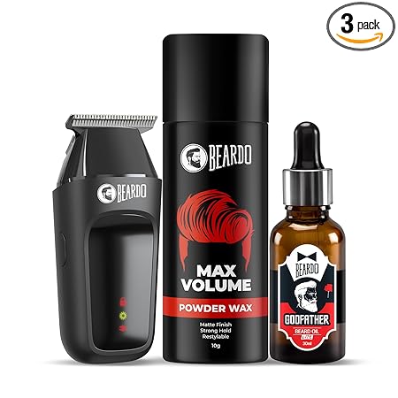 Beardo Alpha Edge Combo for Men