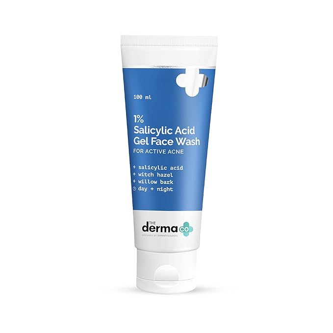  The Derma Co 1% Salicylic Acid Gel Face Wash with Salicylic Acid